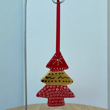 Load image into Gallery viewer, Hand Painted Tree Shaped Ornament