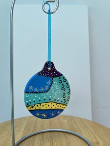 Hand Painted  Ceramic Ornament