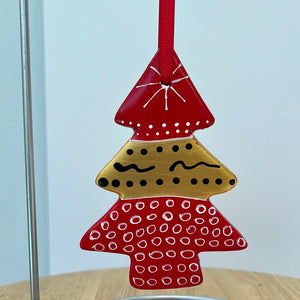 Hand Painted Tree Shaped Ornament