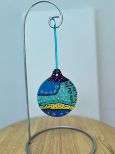 Hand Painted  Ceramic Ornament