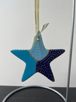 Hand Painted Star Shaped Ornament