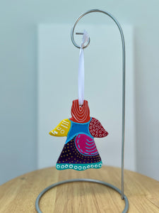 Hand Painted  Ceramic Ornament