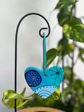 Hand Painted Heart Ornament
