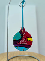 Hand Painted  Ceramic Ornament