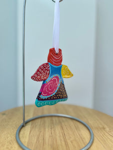 Hand Painted  Ceramic Ornament