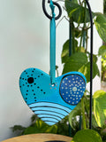 Hand Painted Heart Ornament