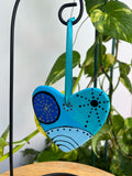 Hand Painted Heart Ornament