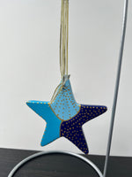 Hand Painted Star Shaped Ornament