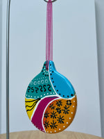 Hand Painted  Ceramic Ornament