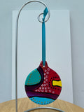 Hand Painted  Ceramic Ornament