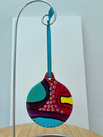 Hand Painted  Ceramic Ornament