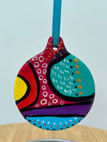 Hand Painted  Ceramic Ornament