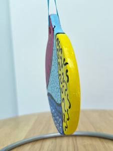 Hand Painted  Ceramic Ornament