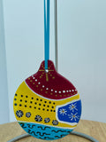 Hand Painted  Ceramic Ornament