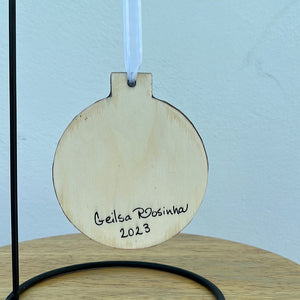 Hand  Painted Ornament
