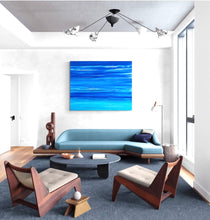 Load image into Gallery viewer, Lost At Sea Abstract Painting 48” x 60”