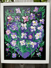 Load image into Gallery viewer, “Love You Forever “ Original Painting  Framed 11” X 14”