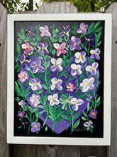 Load image into Gallery viewer, “Love You Forever “ Original Painting  Framed 11” X 14”