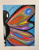 Butterfly Original Painting 8" X 10"