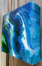 Load image into Gallery viewer, Acrylic Canvas Painting  5” x  5” x 1.5”