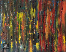 Load image into Gallery viewer, Abstract Painting 48” x  60” multicolored
