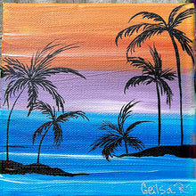 Load image into Gallery viewer, Original Canvas Painting  6” x  6” x 1.5”