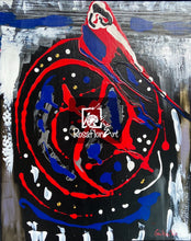 Load image into Gallery viewer, SOLD OUT 16 x 20  Framed Abstract Acrylic Painting