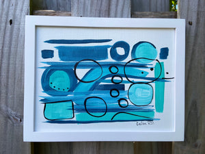 SOLD OUT‼️Original Framed Art 9” x 12”