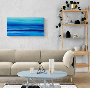 24” x 48”  ( “ Fell The Sea Breeze“ )Painting