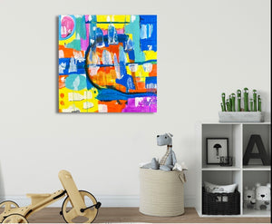 SOLD OUT 36” x 36” Acrylic painting