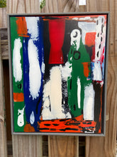 Load image into Gallery viewer, 16 x 20  Framed Abstract Acrylic Painting