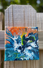 Load image into Gallery viewer, Acrylic Canvas Painting  5” x  5” x 1.5”