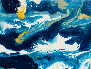9” x 12” Abstract Painting