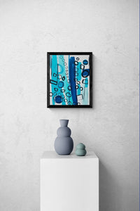 Original Framed Canvas Art 16” x 20”