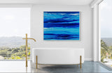 Framed Abstract Painting 48” x 60”