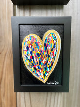 Load image into Gallery viewer, Happy Heart Framed Original Art  5 x 7