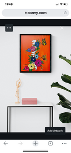 Spine Original Art  16” x 20” Framed