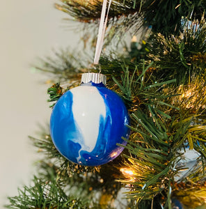 Acrylic Pour Ornament SET
