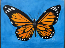 Load image into Gallery viewer, Butterfly Original Painting 11 X 14