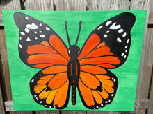 Load image into Gallery viewer, Butterfly Original Art 30” x  40”