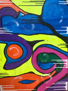 Acrylic Abstract original  Painting