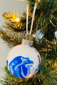 Acrylic Pour Ornament SET