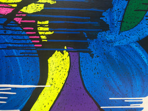 Acrylic Abstract Original Painting 30” x 40”