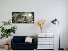 Load image into Gallery viewer, 24” x 48” Abstract Acrylic Pour Painting
