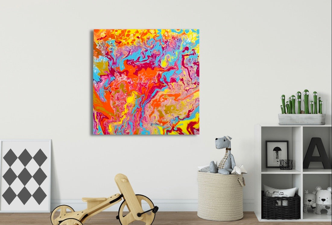 Cotton Candy  #1 Original Painting