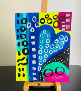 Original Framed  Abstract Art