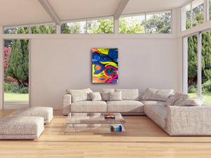 Acrylic Abstract original  Painting