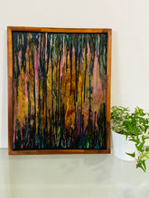 Load image into Gallery viewer, Framed Abstract 16” x 20” Acrylic Art