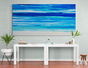 24” x 48”  ( “Easy like Sunday morning“ )Painting