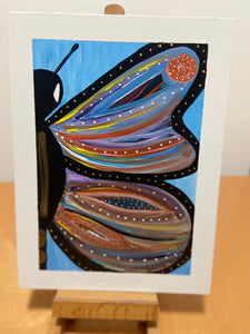 SOLD OUT‼️ Butterfly Original Painting 9" X 12"